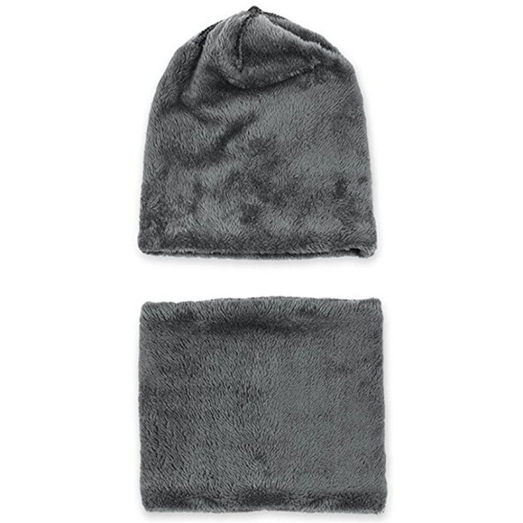 ✨✨BRAND NEW Winter Knit Skull Cap Beanie Hat with Neck Gaiter - Picture 7 of 8